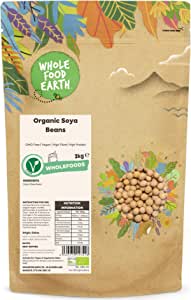 Wholefood Earth Organic Soya Beans 2kg RRP 13.06 CLEARANCE XL 5.99